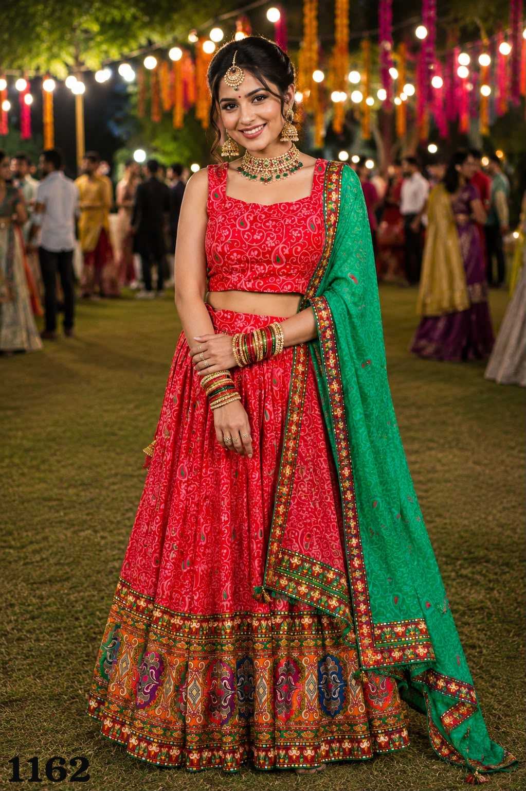 YNF Wholesale Crepe Designer Lehenga  | Surat Manufacturer