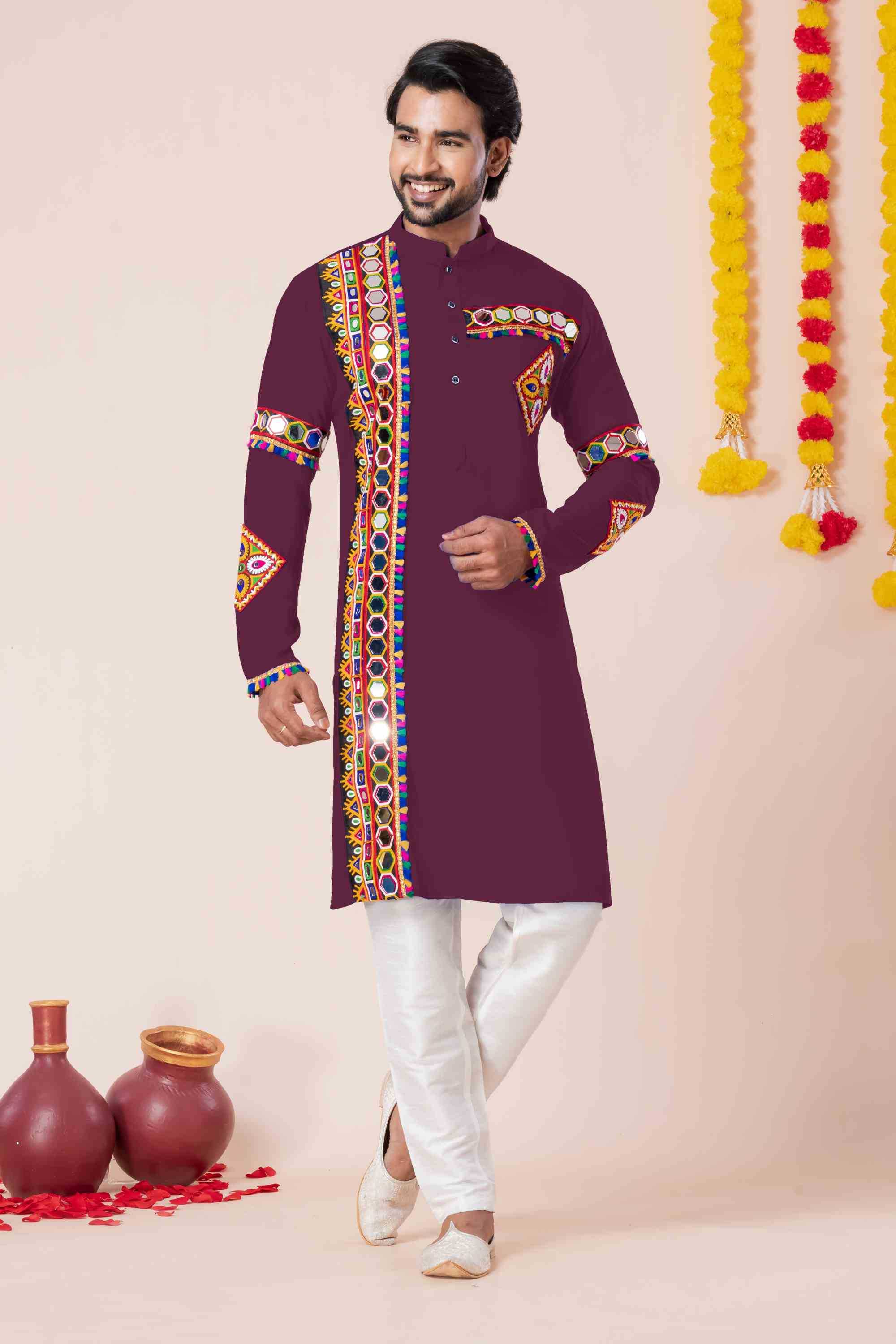 YNF Wholesale Heavy Rayon Mens Kurtas  | Surat Manufacturer