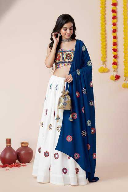 YNF Wholesale Heavy Rayon Embroidered Lehenga  | Surat Manufacturer