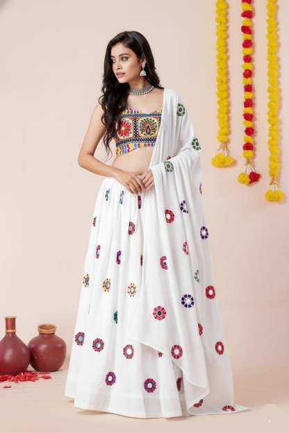 YNF Wholesale Heavy Rayon Embroidered Lehenga  | Surat Manufacturer