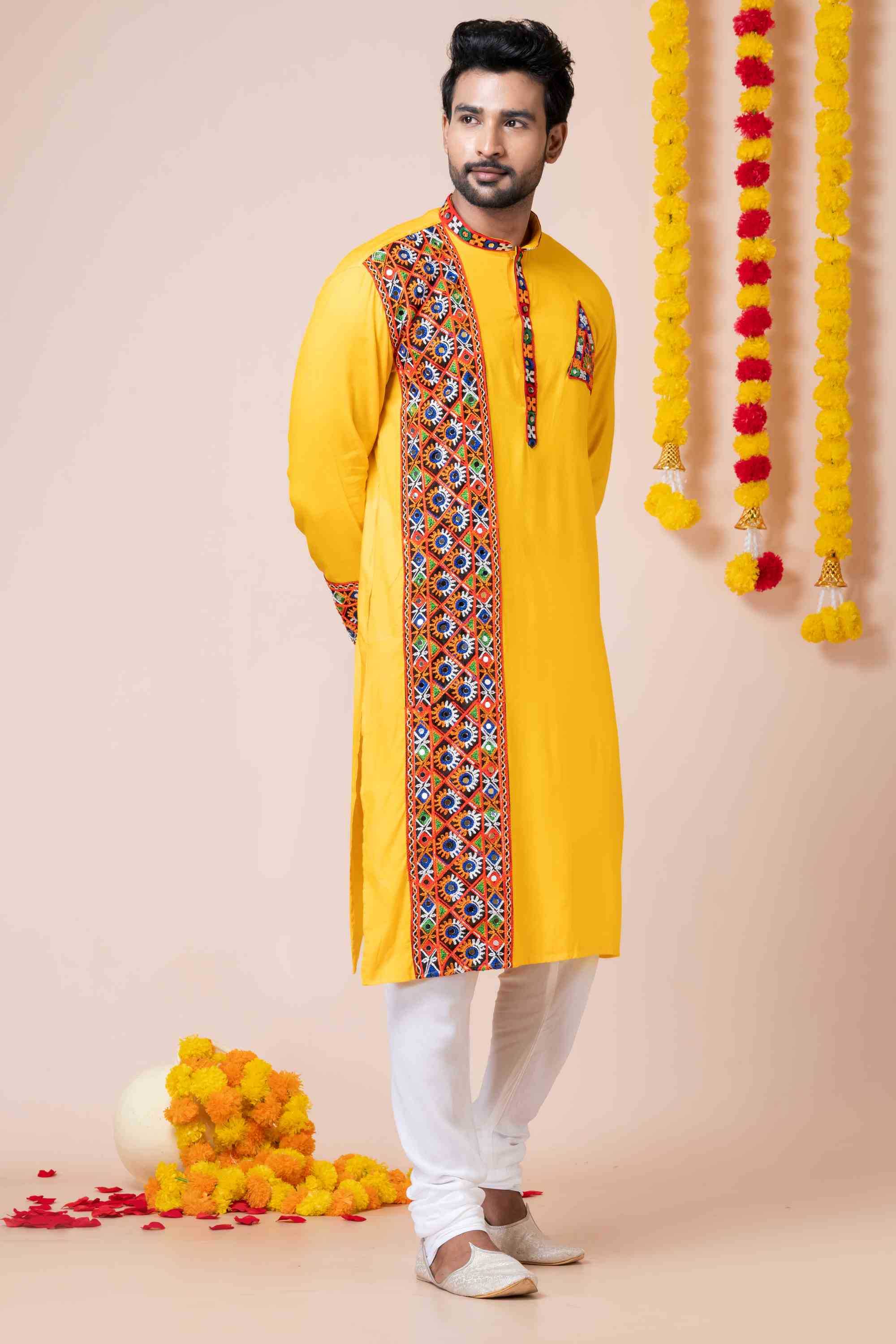 YNF Wholesale Rayon Mens Kurtas  | Surat Manufacturer