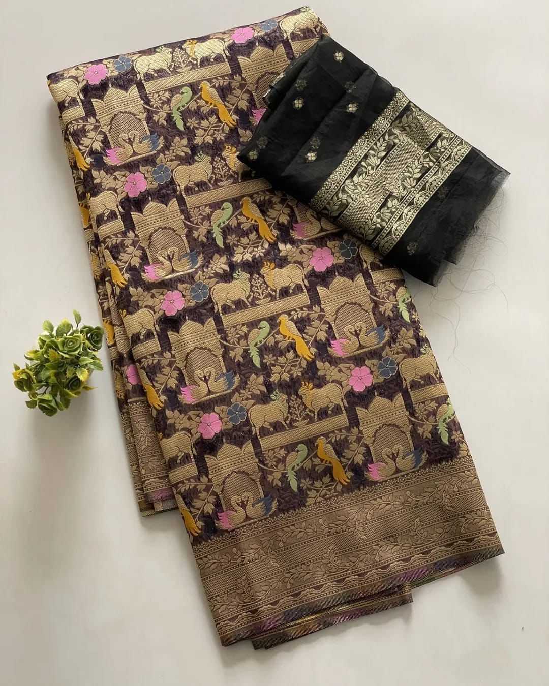 YNF Wholesale Organza Silk Soft Silk Sarees KESH484 Aarohi | Surat Manufacturer