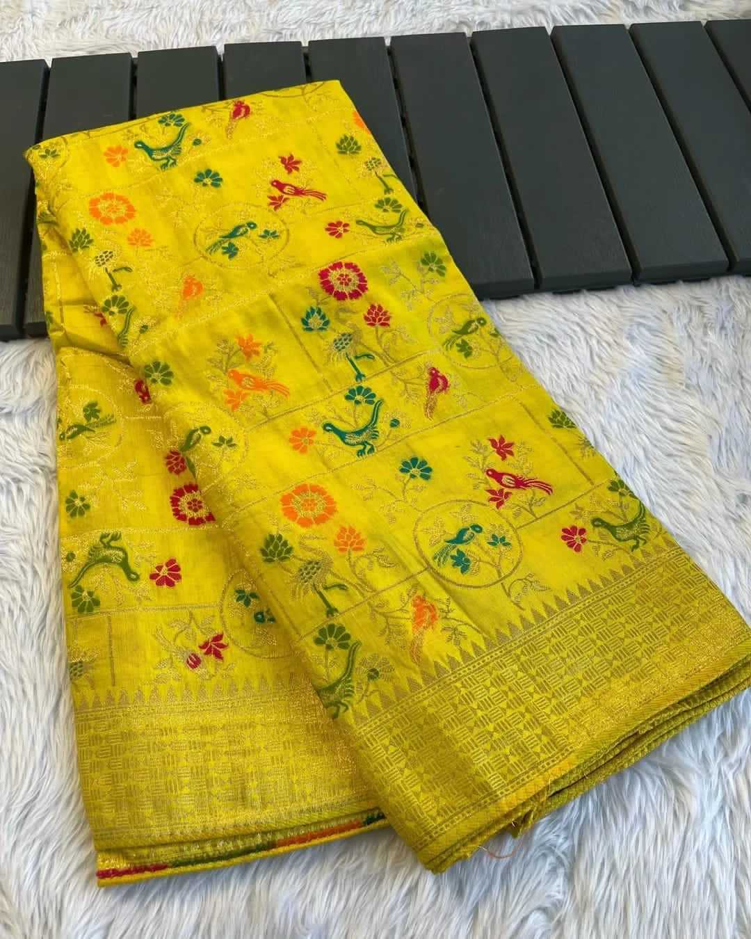 YNF Wholesale Paithani Silk Fancy Sarees  | Surat Manufacturer