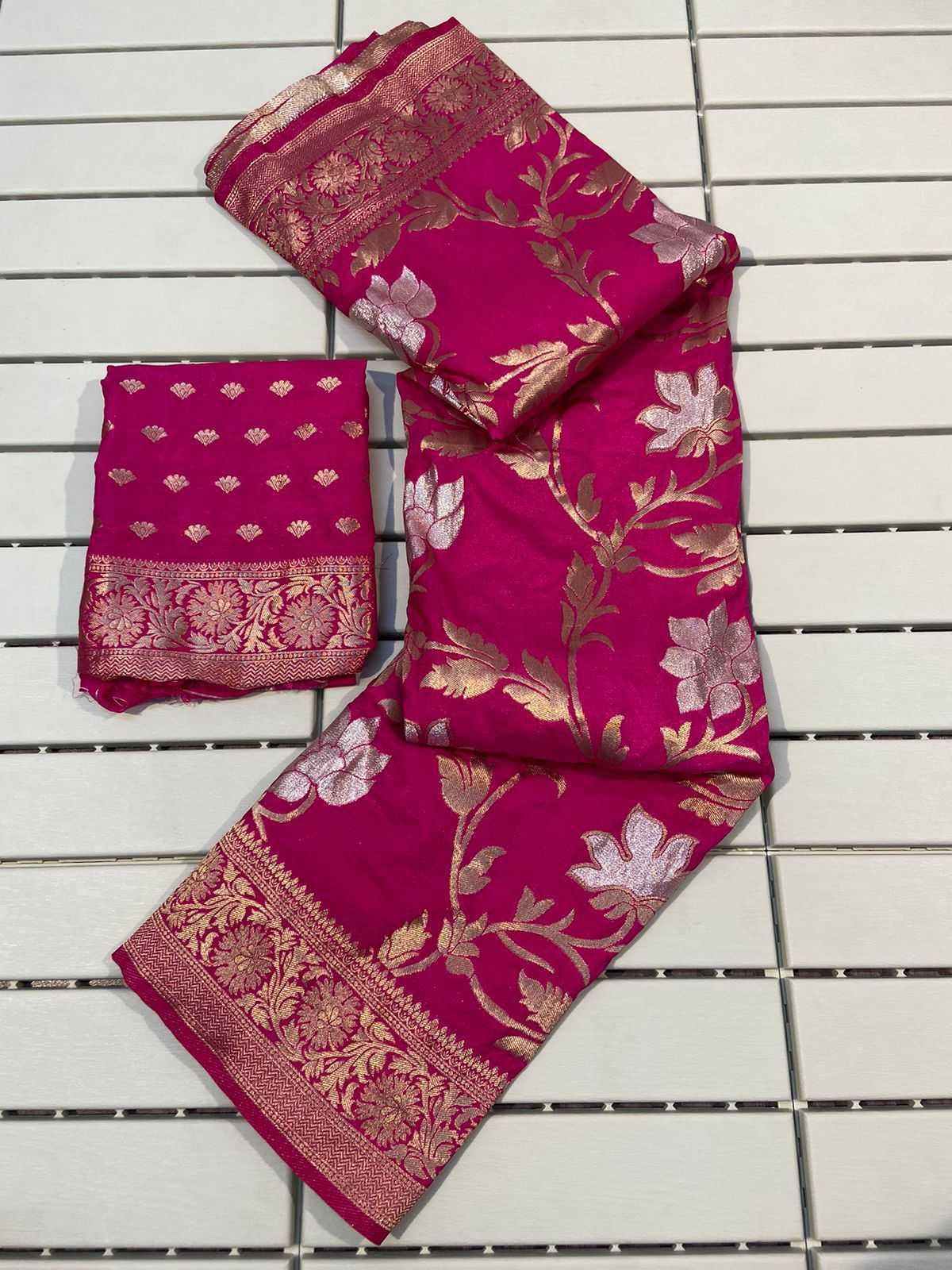 YNF Wholesale Georgette Fancy Sarees  | Surat Manufacturer