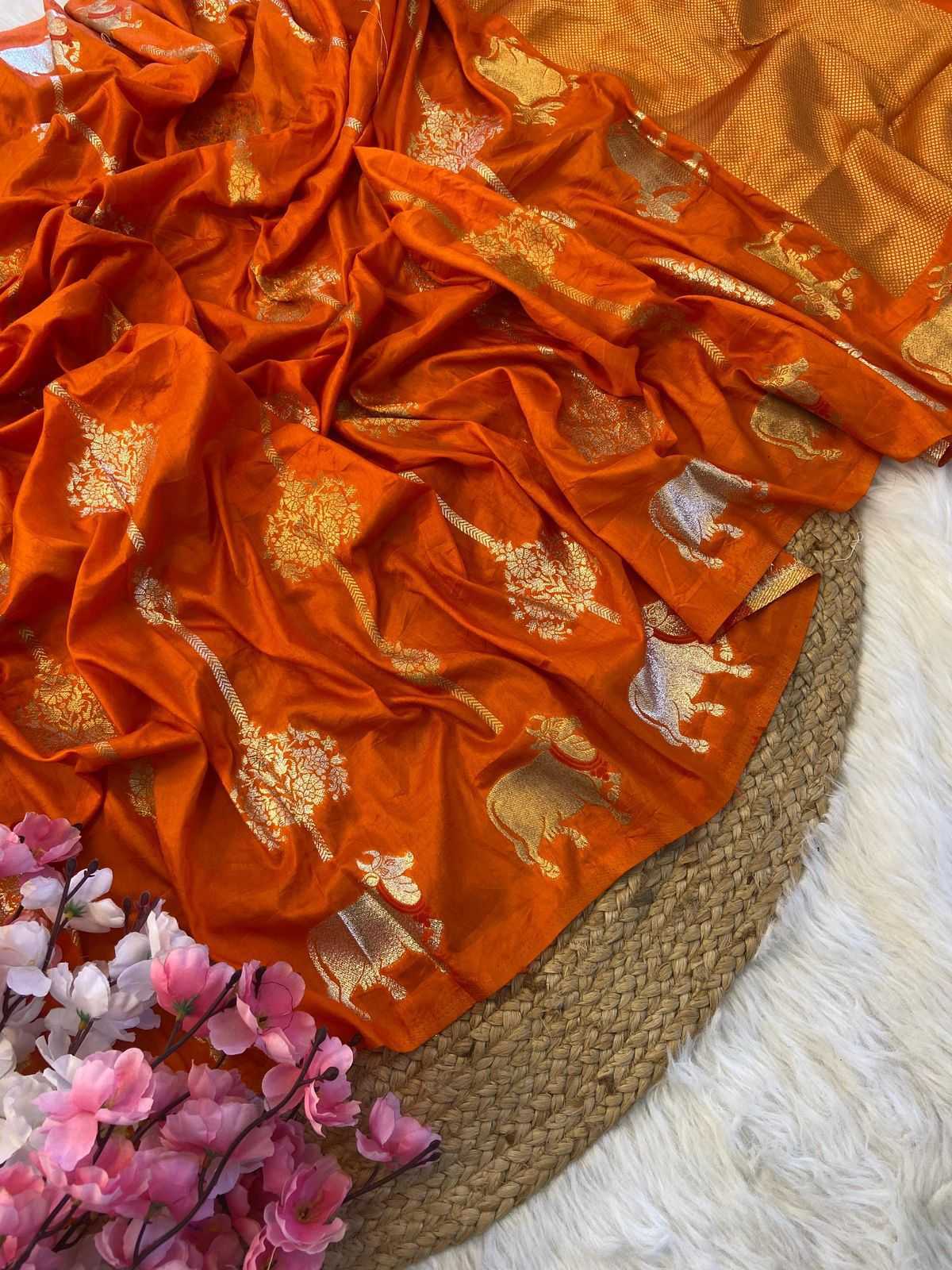 YNF Wholesale Banarasi Soft Silk Designer Sarees  | Surat Manufacturer
