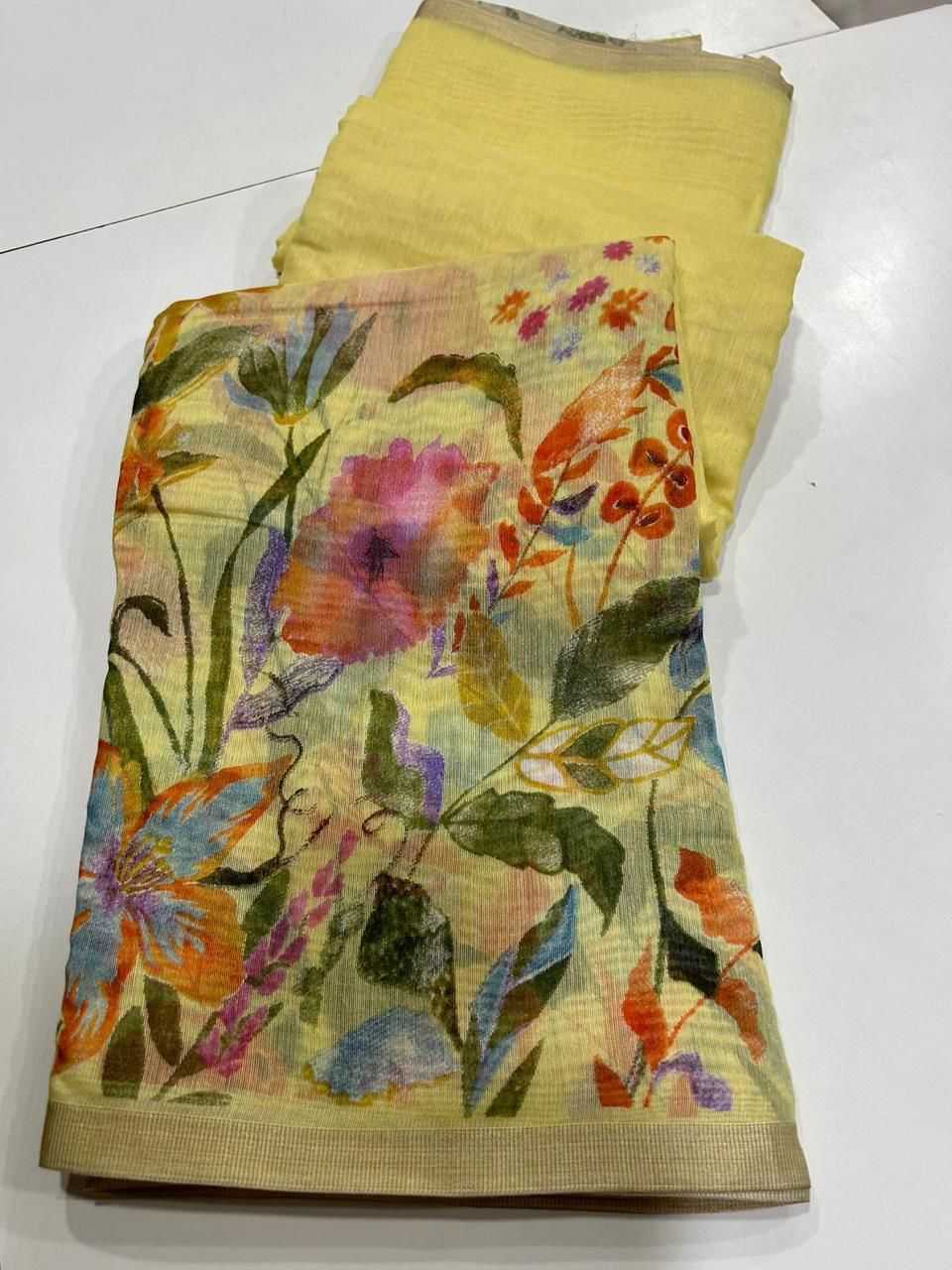 YNF Wholesale Linen Fancy Sarees KESH484 Rabina | Surat Manufacturer
