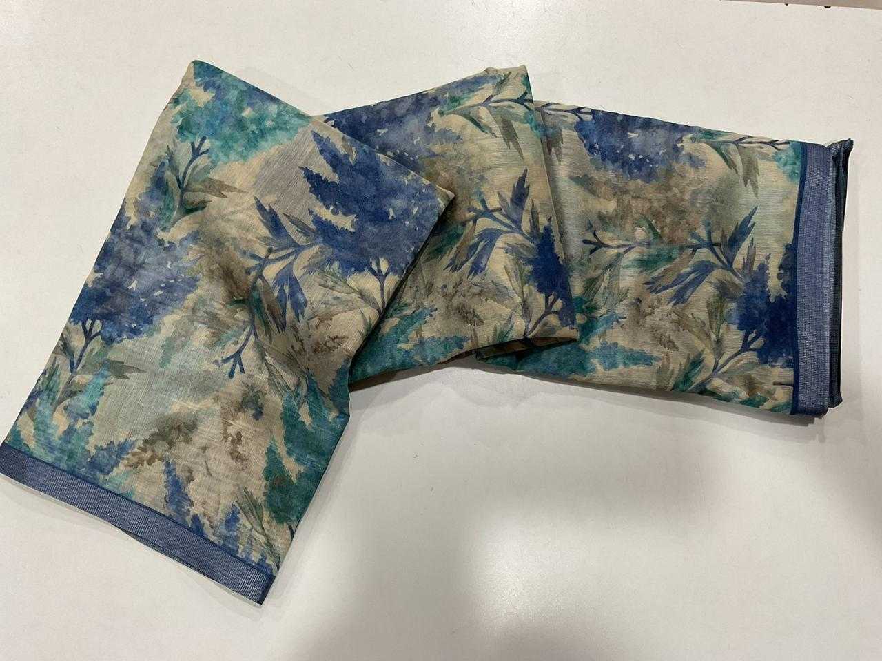 YNF Wholesale Linen Designer Sarees  | Surat Manufacturer