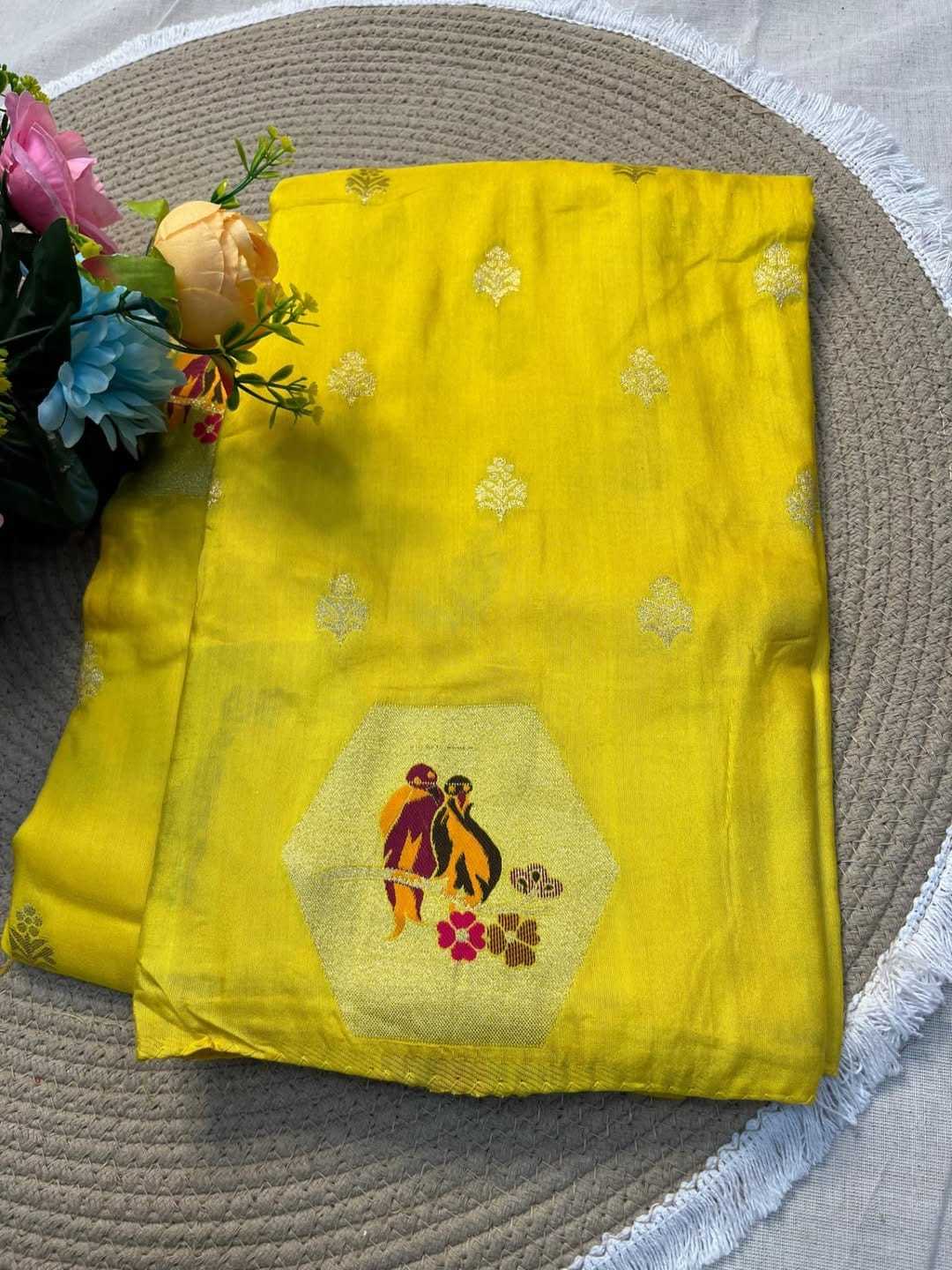 YNF Wholesale Russian Silk Soft Silk Sarees KESH484 Vrinda | Surat Manufacturer