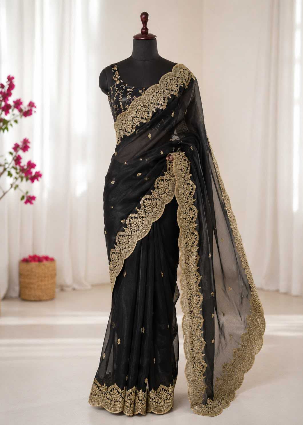 YNF Wholesale Chiffon Designer Sarees  | Surat Manufacturer