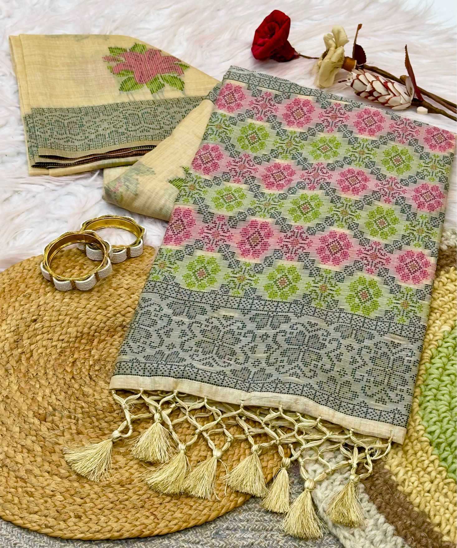 YNF Wholesale Cotton Traditional Sarees KESH488 Aaral | Surat Manufacturer