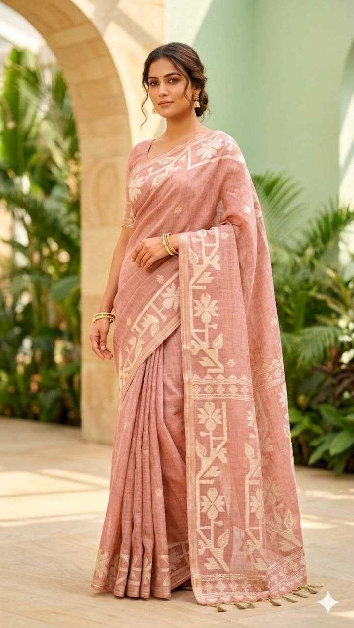 YNF Wholesale Soft Jamdani Party Wear Sarees  | Surat Manufacturer