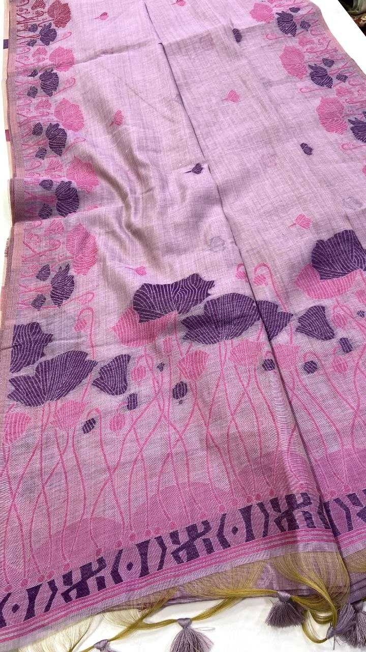 YNF Wholesale Soft Jamdani Designer Sarees  | Surat Manufacturer