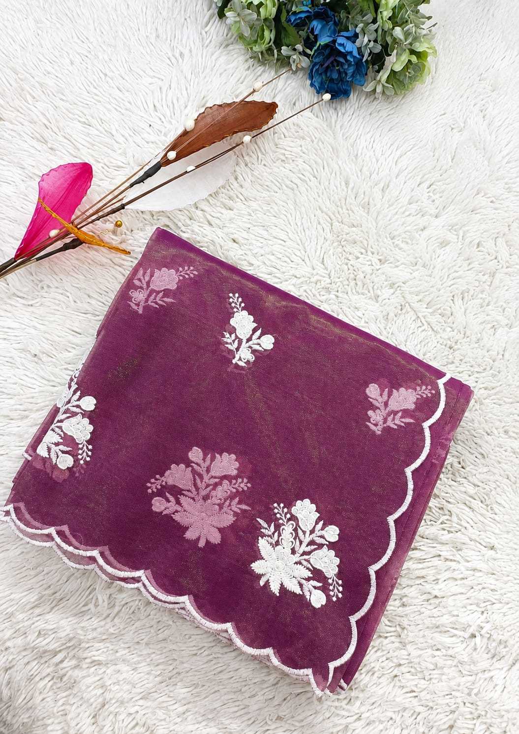 YNF Wholesale Twill Net Fancy Sarees  | Surat Manufacturer