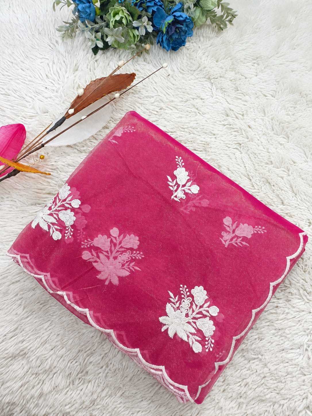 YNF Wholesale Twill Net Fancy Sarees  | Surat Manufacturer