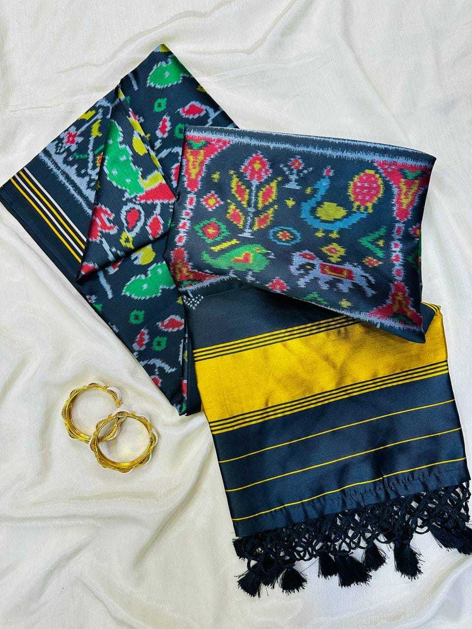 YNF Wholesale Soft Patola Silk Zari Border Sarees KESH488 Patola | Surat Manufacturer