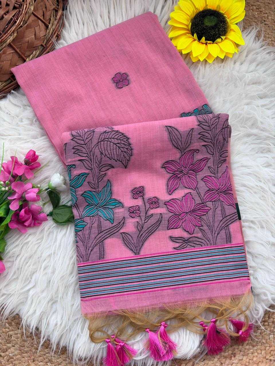 YNF Wholesale Soft Cotton Designer Sarees  | Surat Manufacturer