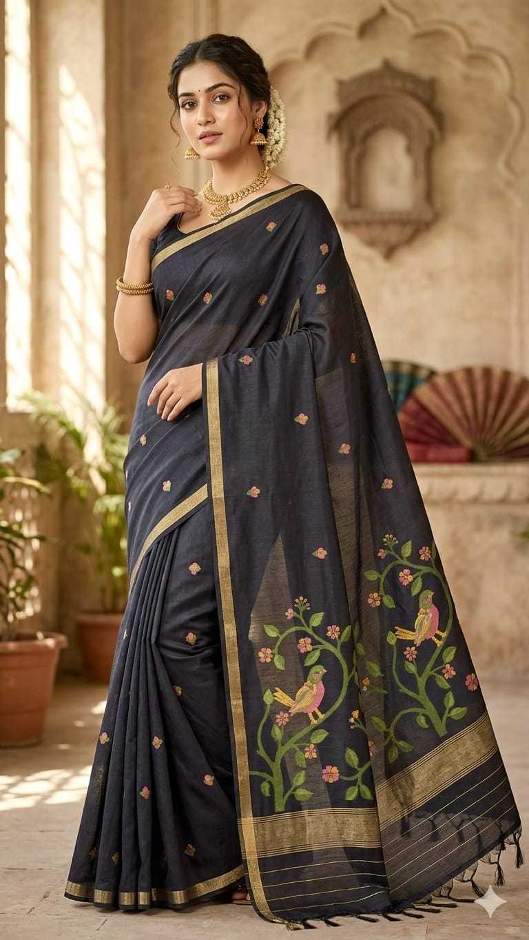 YNF Wholesale Soft Jamdani Designer Sarees  | Surat Manufacturer