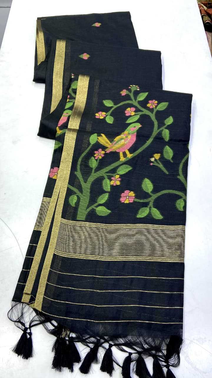 YNF Wholesale Soft Jamdani Designer Sarees  | Surat Manufacturer