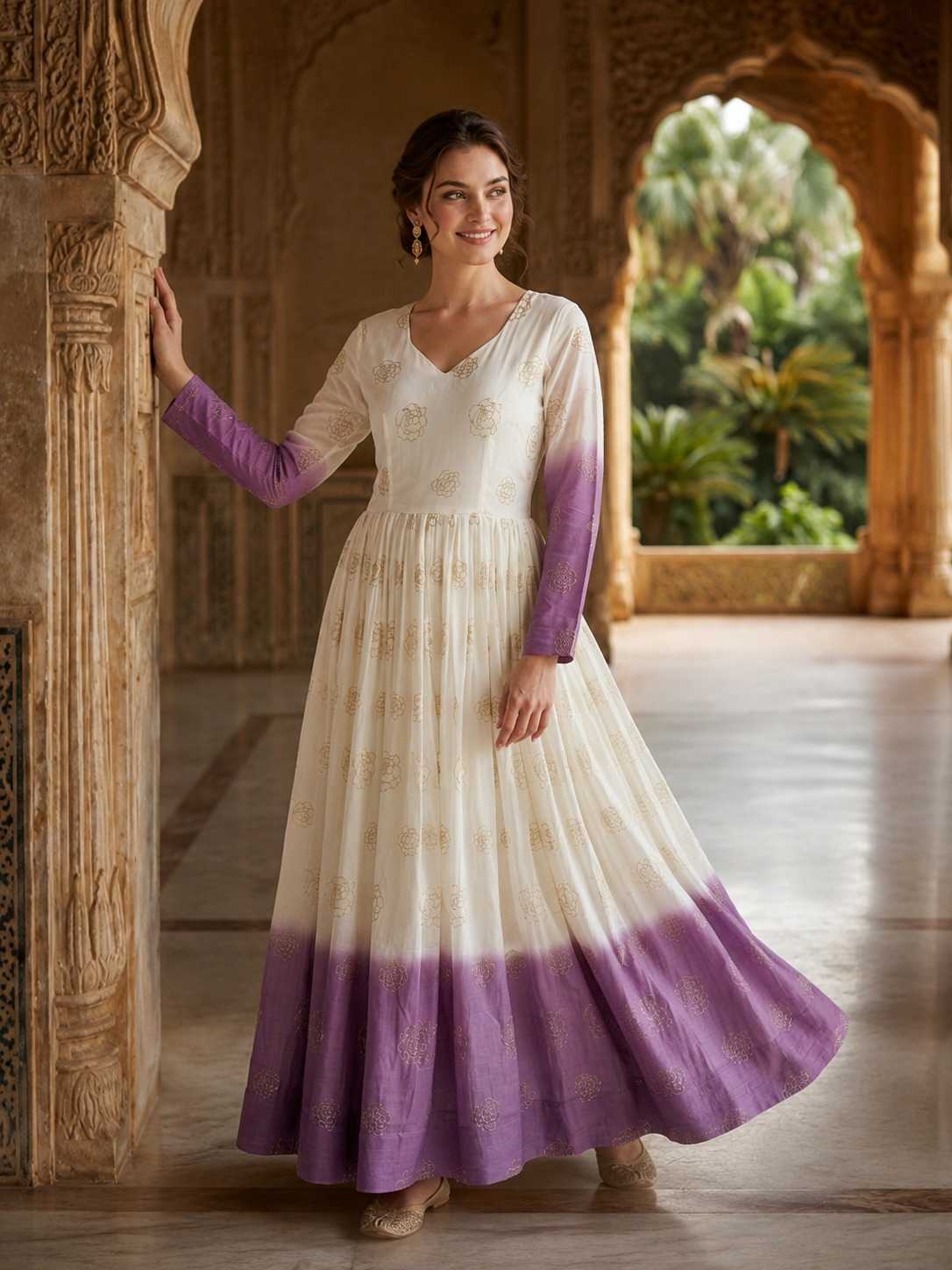 YNF Wholesale Crunchi Fancy Gowns  | Surat Manufacturer