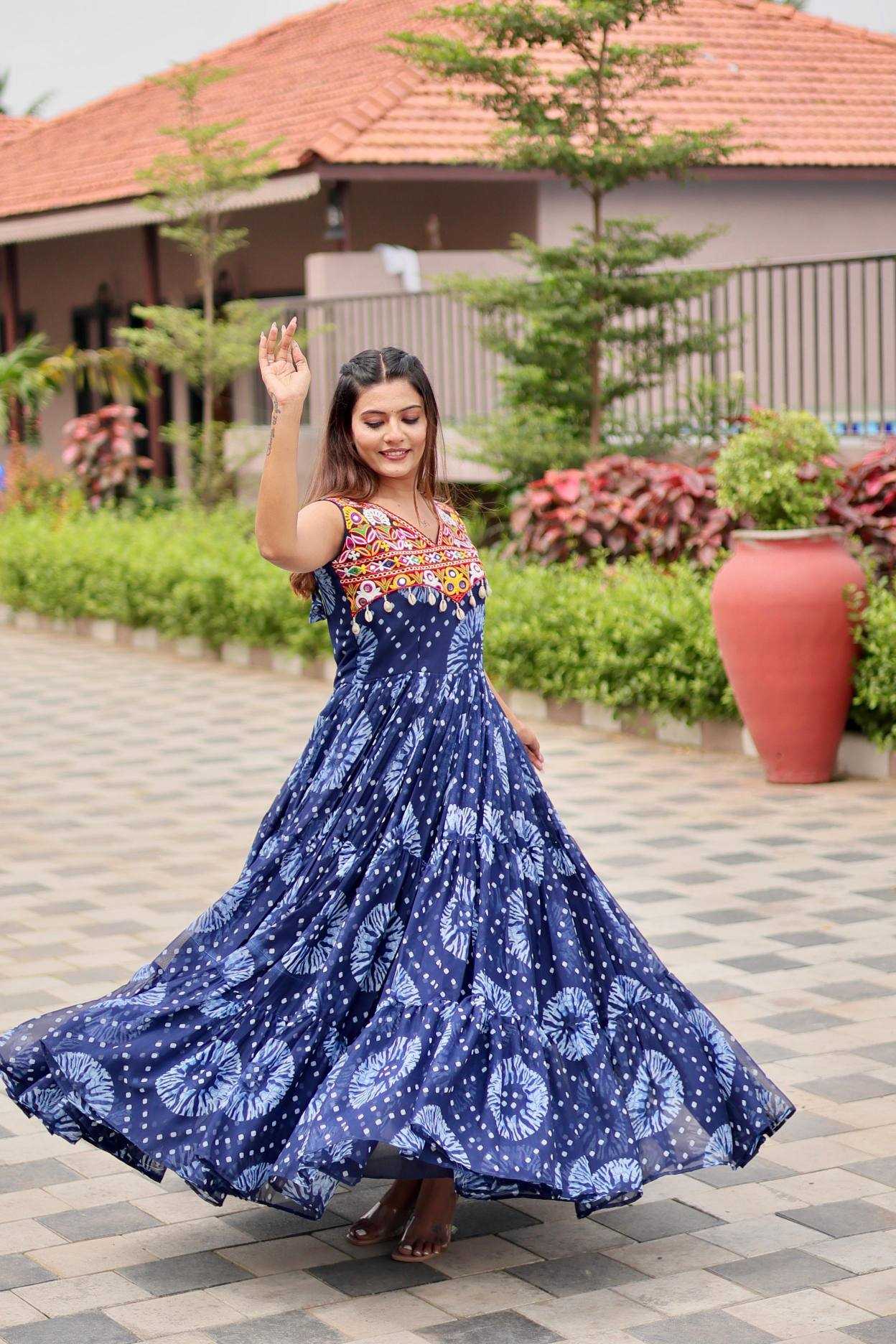 YNF Wholesale Faux Georgette Party Gowns KESH498 116 | Surat Manufacturer