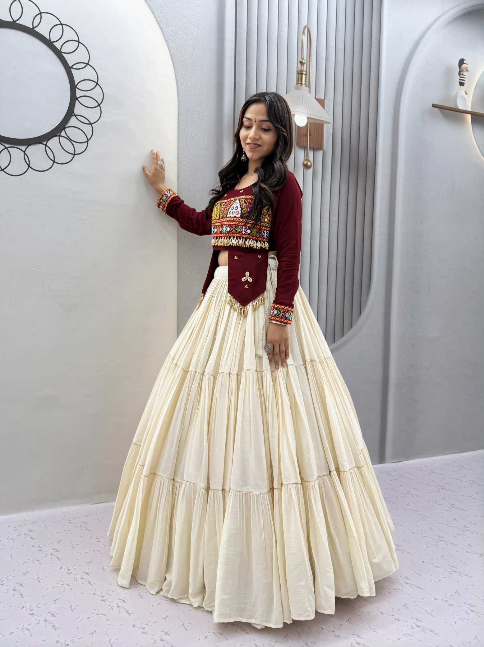 YNF Wholesale Cotton Designer Lehenga  | Surat Manufacturer
