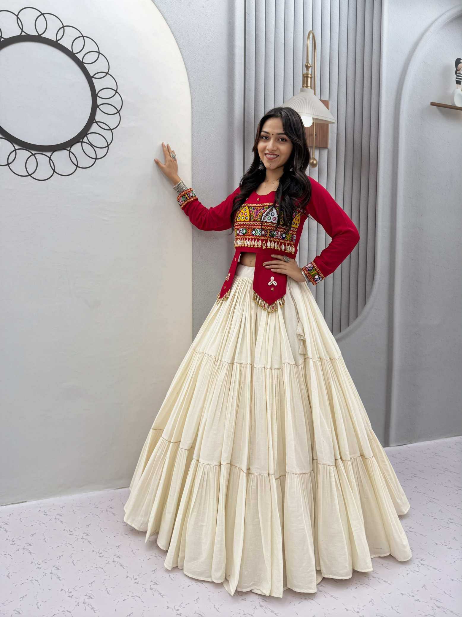 YNF Wholesale Cotton Designer Lehenga  | Surat Manufacturer