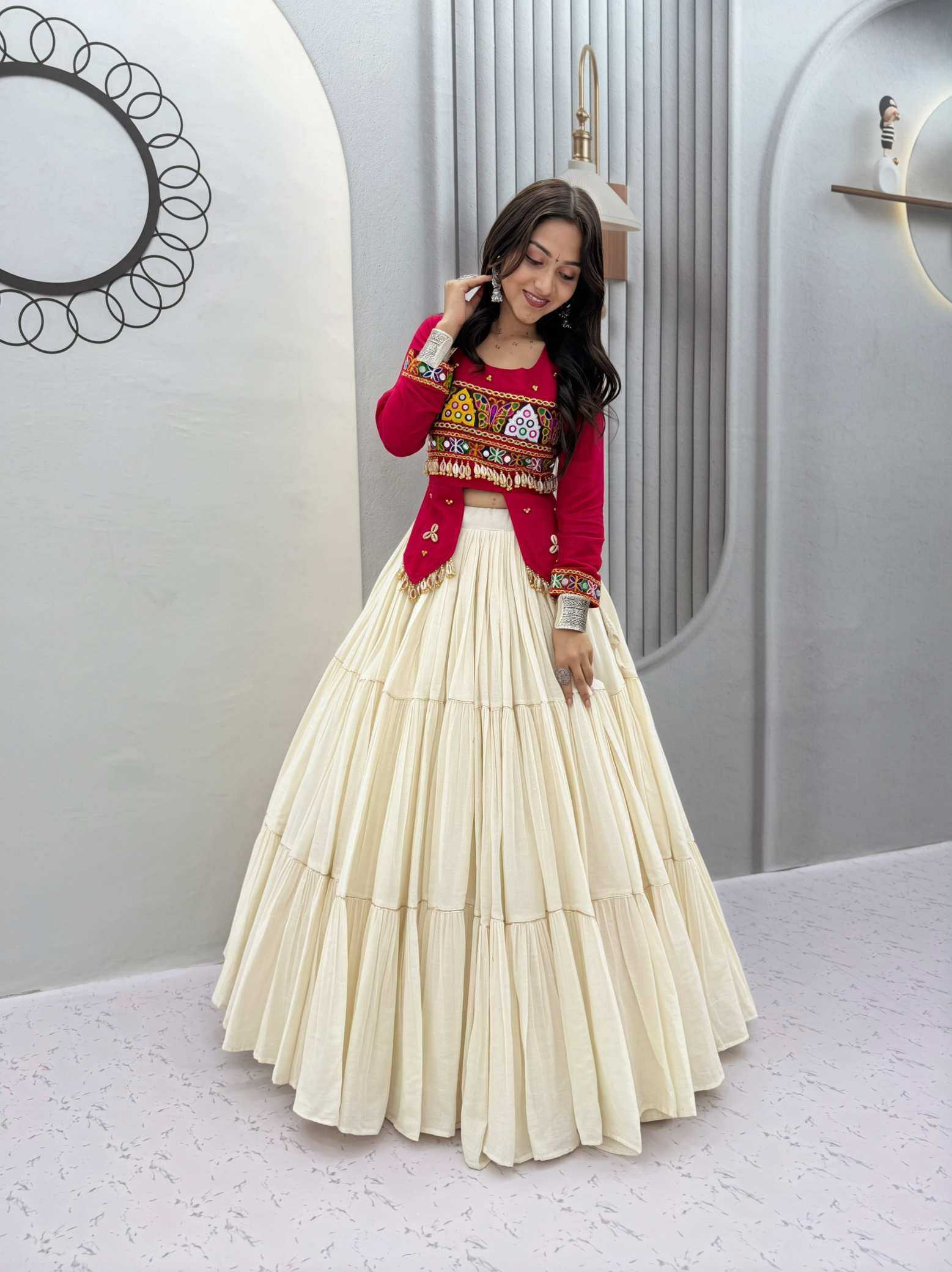 YNF Wholesale Cotton Designer Lehenga  | Surat Manufacturer