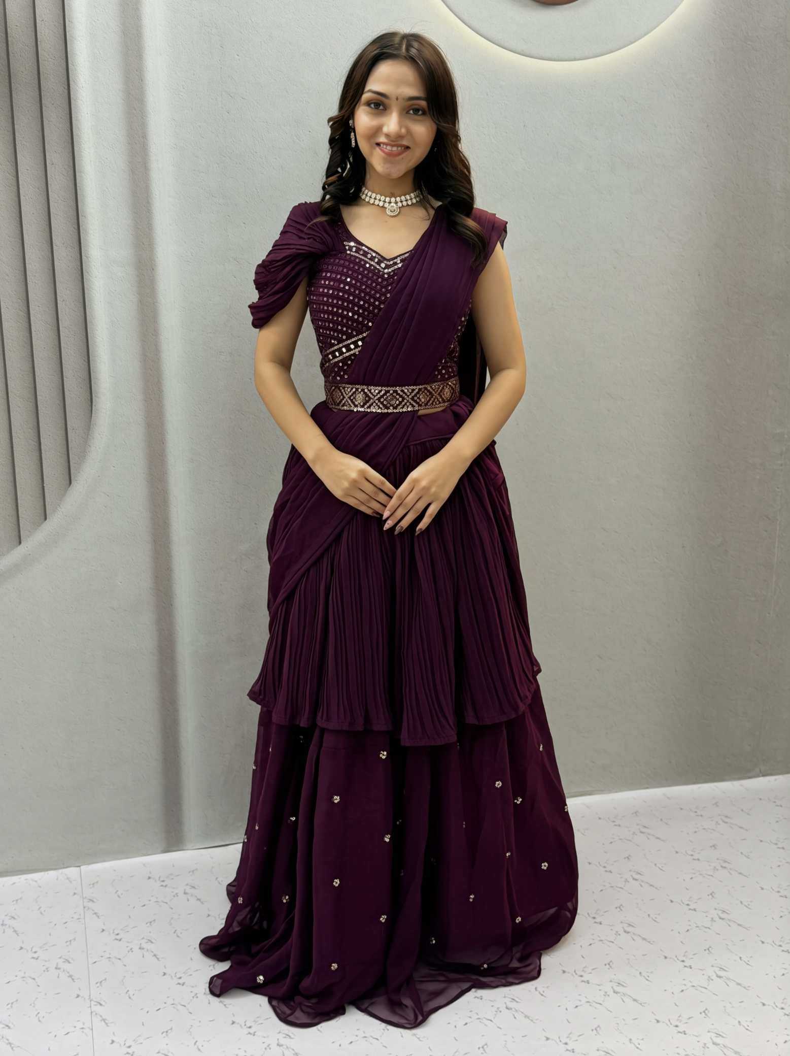 YNF Wholesale Faux Georgette Georgette Lehenga KESH498 193 | Surat Manufacturer