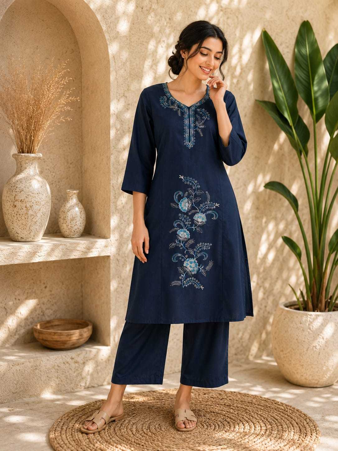 YNF Wholesale Cotton Designer Kurtis  | Surat Manufacturer
