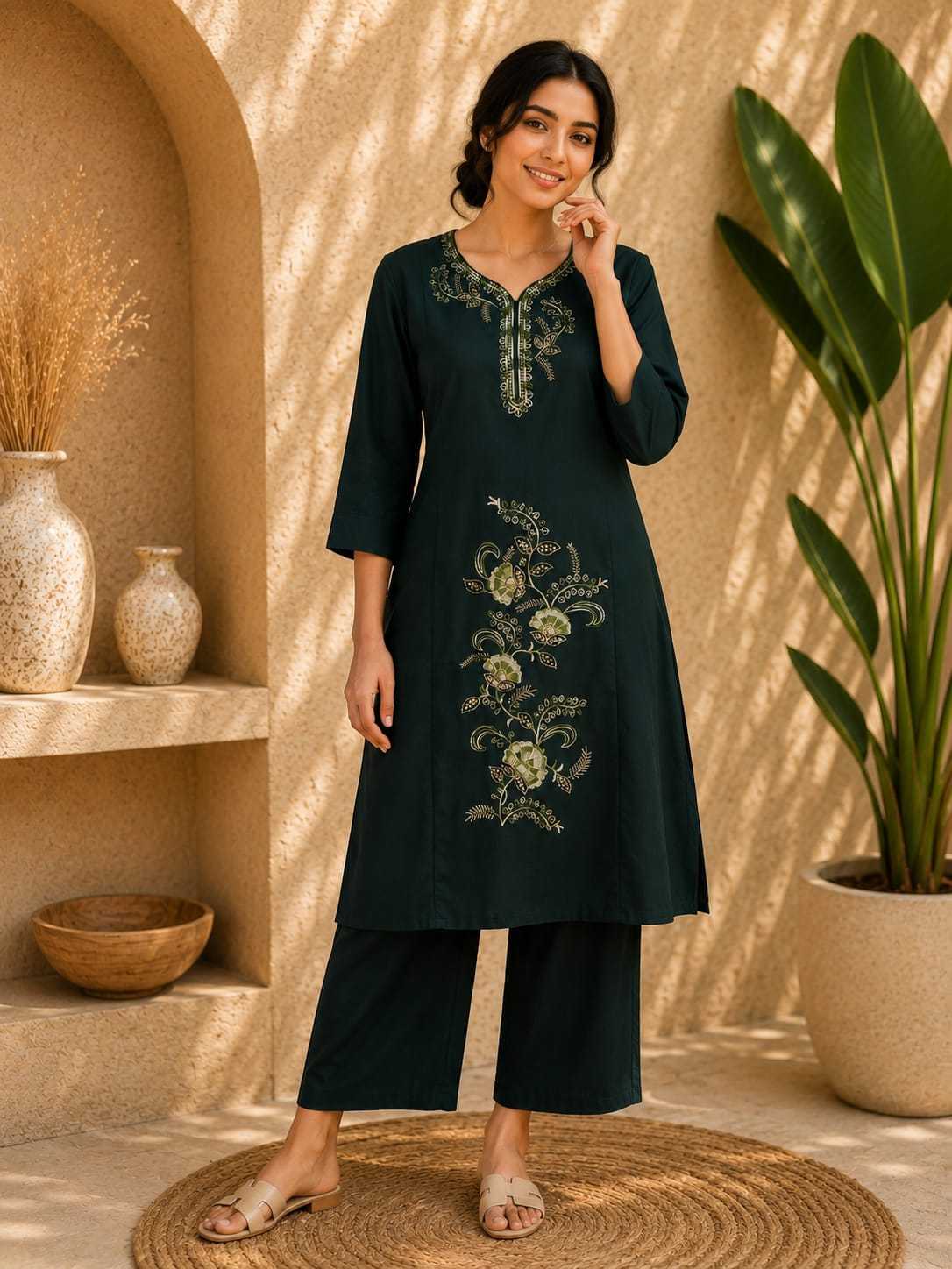 YNF Wholesale Cotton Designer Kurtis  | Surat Manufacturer