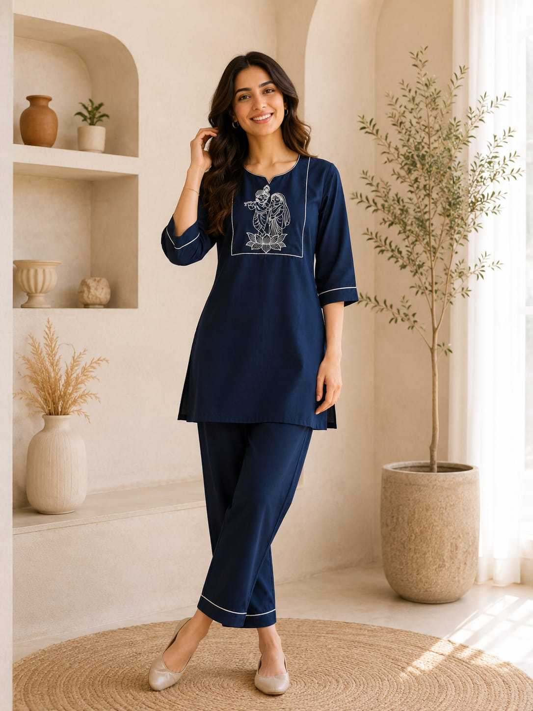 YNF Wholesale Cotton Party Wear Kurtis  | Surat Manufacturer