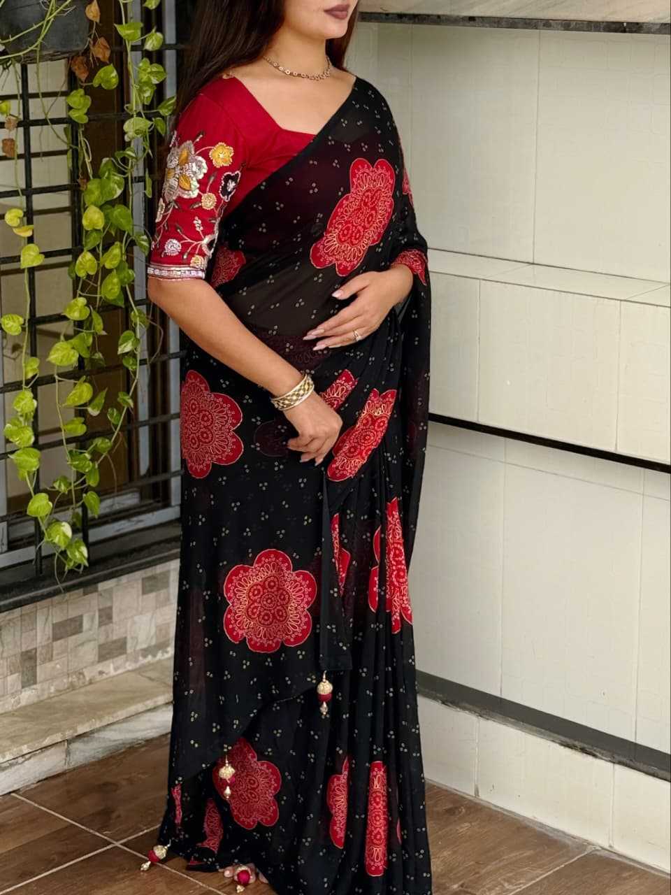 YNF Wholesale Georgette Georgette Sarees KESH501 Baisha | Surat Manufacturer