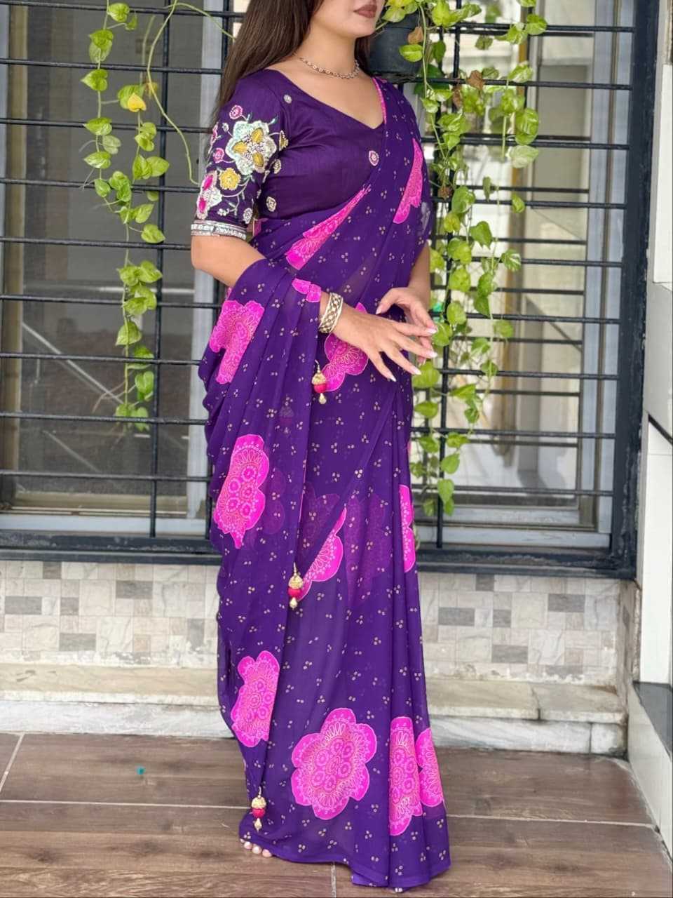 YNF Wholesale Georgette Georgette Sarees KESH501 Baisha | Surat Manufacturer