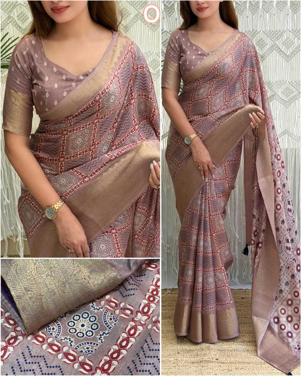 YNF Wholesale Cotton Party Wear Sarees KESH501 Kitkat | Surat Manufacturer