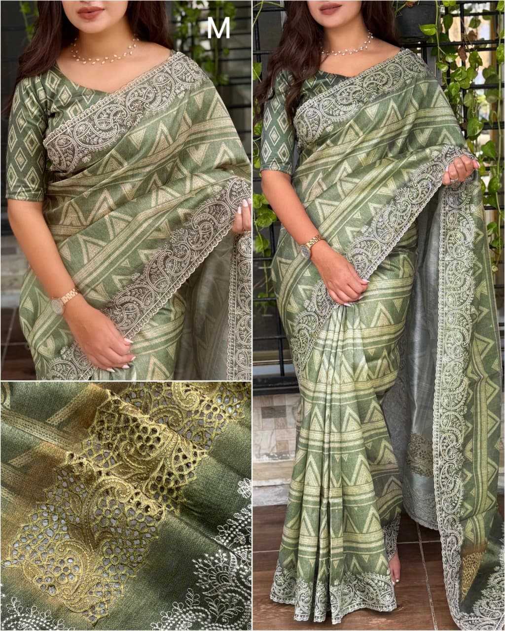 YNF Wholesale Cotton Printed Sarees KESH501 Madhuban | Surat Manufacturer