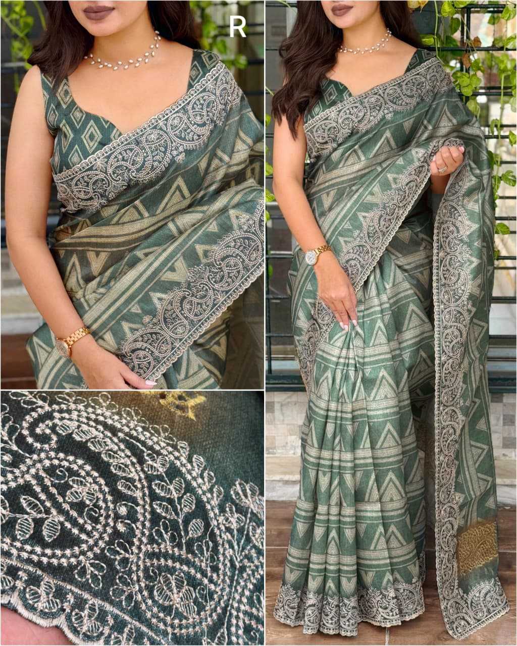 YNF Wholesale Cotton Printed Sarees KESH501 Madhuban | Surat Manufacturer