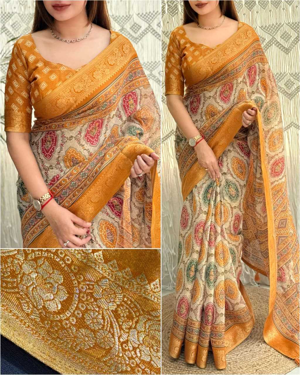 YNF Wholesale Cotton Designer Sarees KESH501 Samyukta | Surat Manufacturer