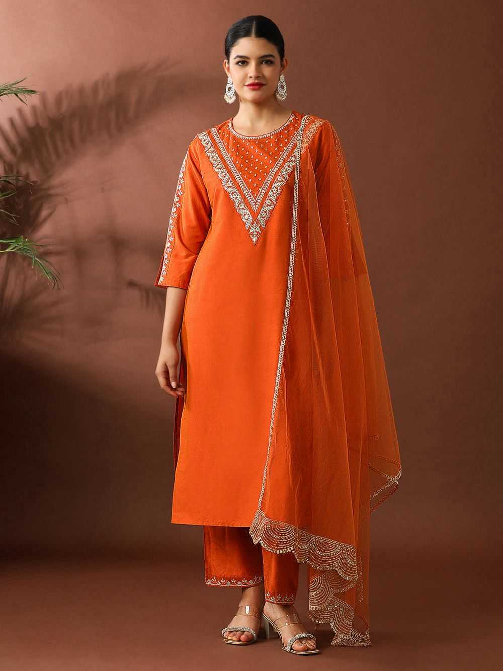 YNF Wholesale Heavy Roman Silk Designer Kurtis  | Surat Manufacturer
