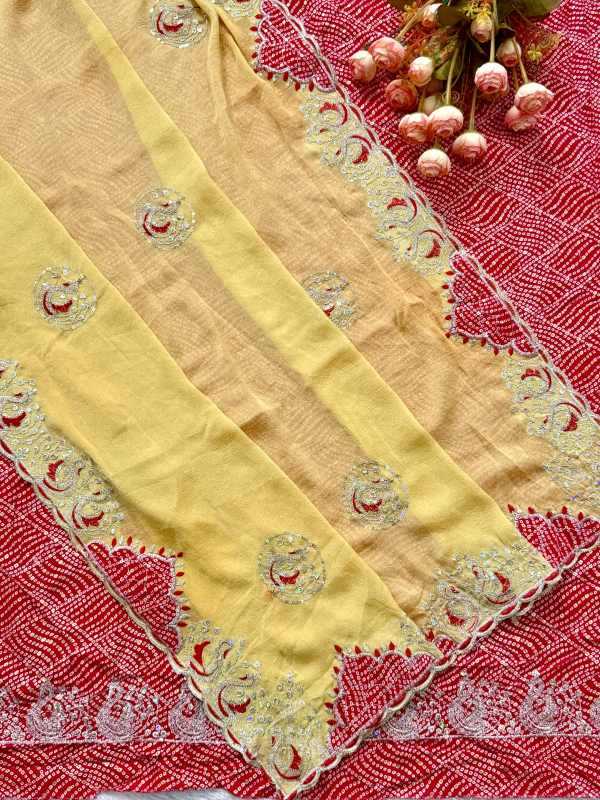 YNF Wholesale Crunchi Sequence Sarees  | Surat Manufacturer