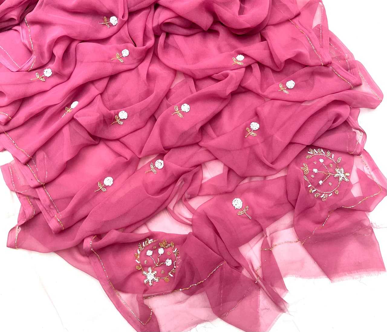 YNF Wholesale Chiffon Chiffon Sarees  | Surat Manufacturer