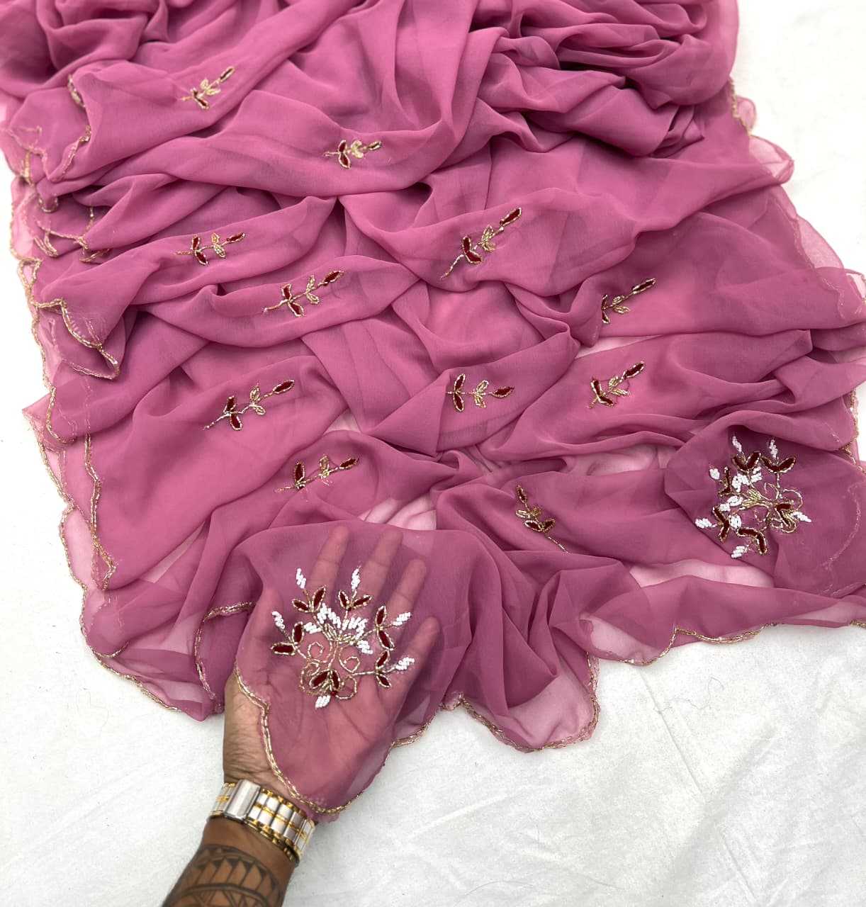 YNF Wholesale Chiffon Chiffon Sarees  | Surat Manufacturer
