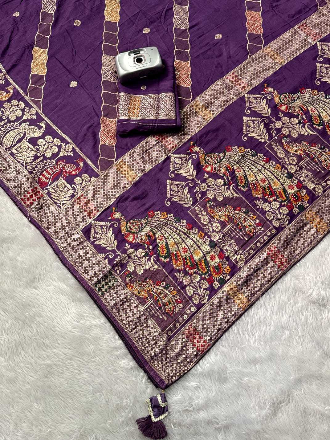 YNF Wholesale Dola Silk Banarasi Silk Sarees  | Surat Manufacturer