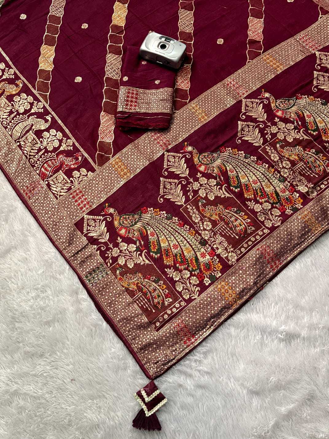 YNF Wholesale Dola Silk Banarasi Silk Sarees  | Surat Manufacturer