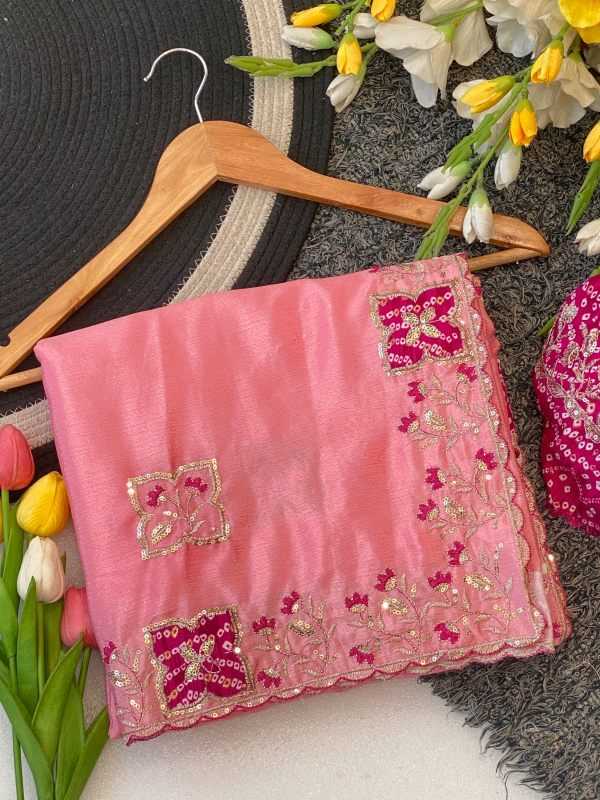 YNF Wholesale Chiffon Sequence Sarees  | Surat Manufacturer