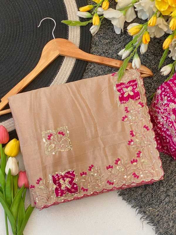 YNF Wholesale Chiffon Sequence Sarees  | Surat Manufacturer