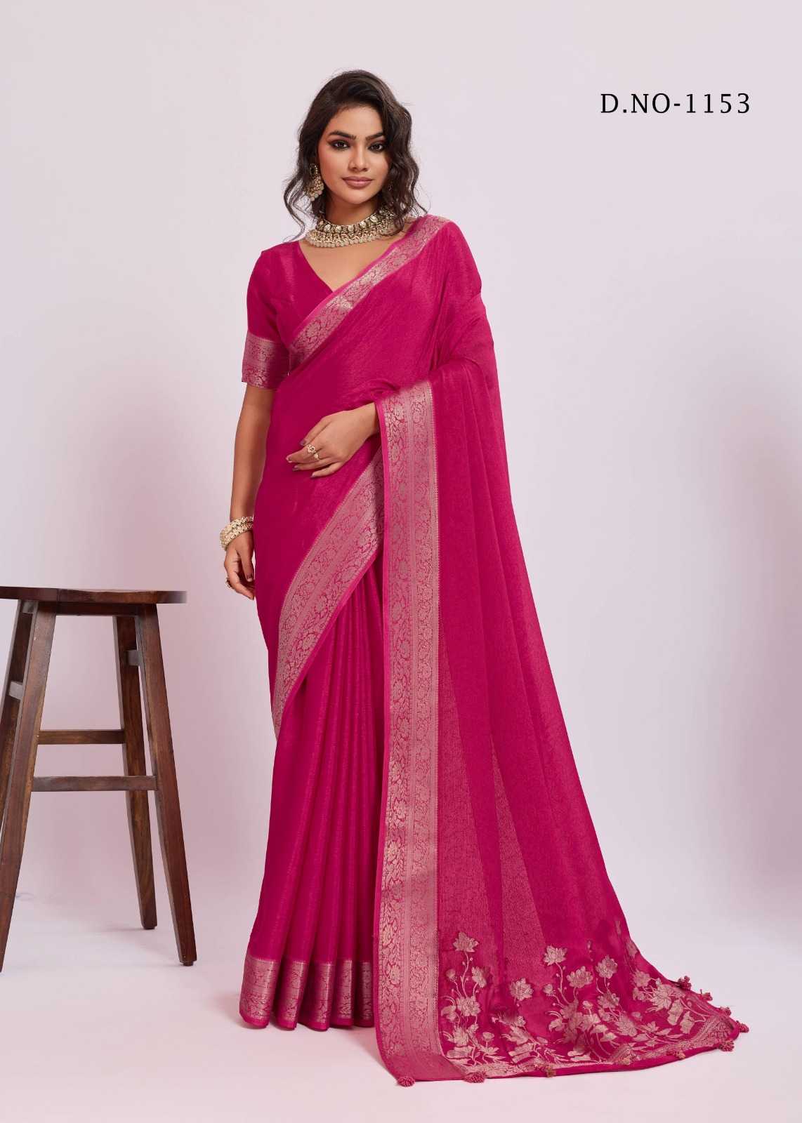 YNF Wholesale Chinon Designer Sarees KESH514 APSARA | Surat Manufacturer