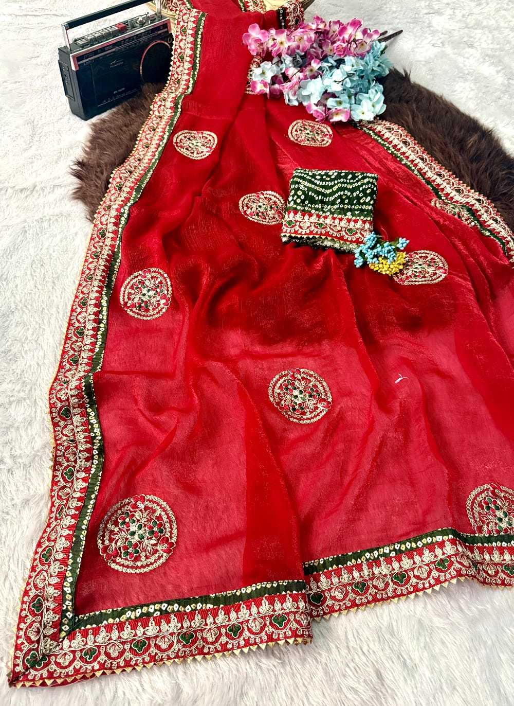 YNF Wholesale Chiffon Sequence Sarees  | Surat Manufacturer