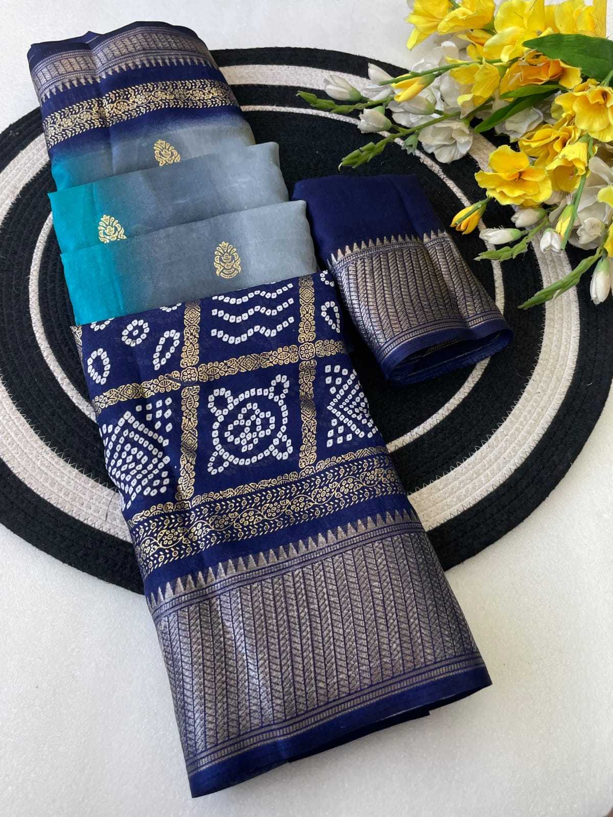 YNF Wholesale Soft Dola Designer Sarees  | Surat Manufacturer