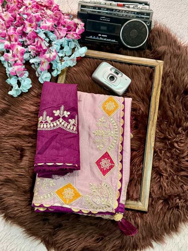 YNF Wholesale Chinon Designer Sarees  | Surat Manufacturer