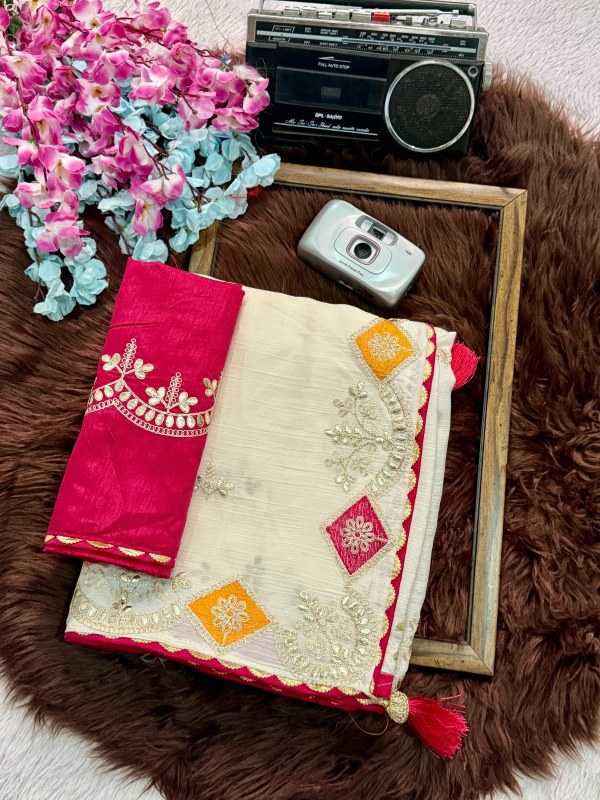 YNF Wholesale Chinon Designer Sarees  | Surat Manufacturer